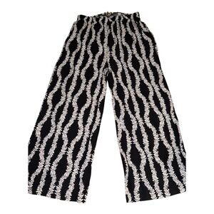 Lexbreezy Hawaii Lei Pants Wide Leg 3XL